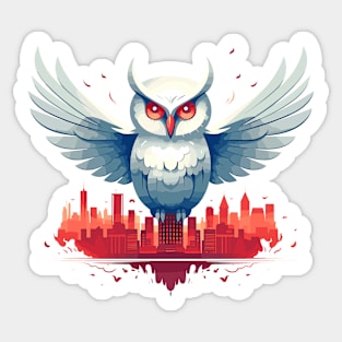 Night Owl Animal Beauty Nature Wildlife Discovery Sticker